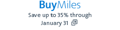 Buy miles. Opens another site in a new window that may not meet accessibility guidelines